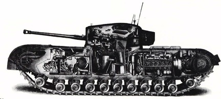 Cutaway of tank 2
