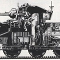 Cutaway of tank