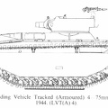 Landing vehicle Tracked - 75 mm howitzer - 1944