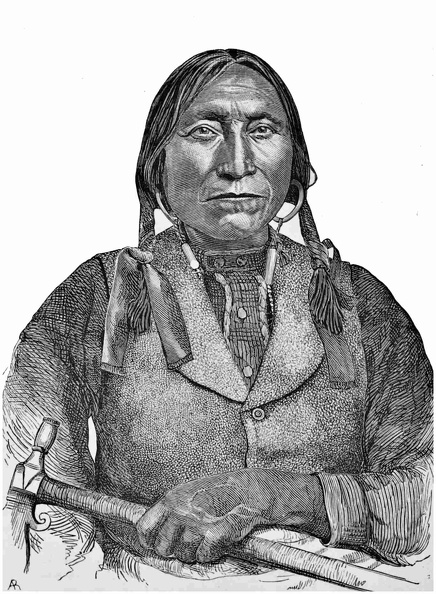 Lone Wolf, Head chief of the Kiowas