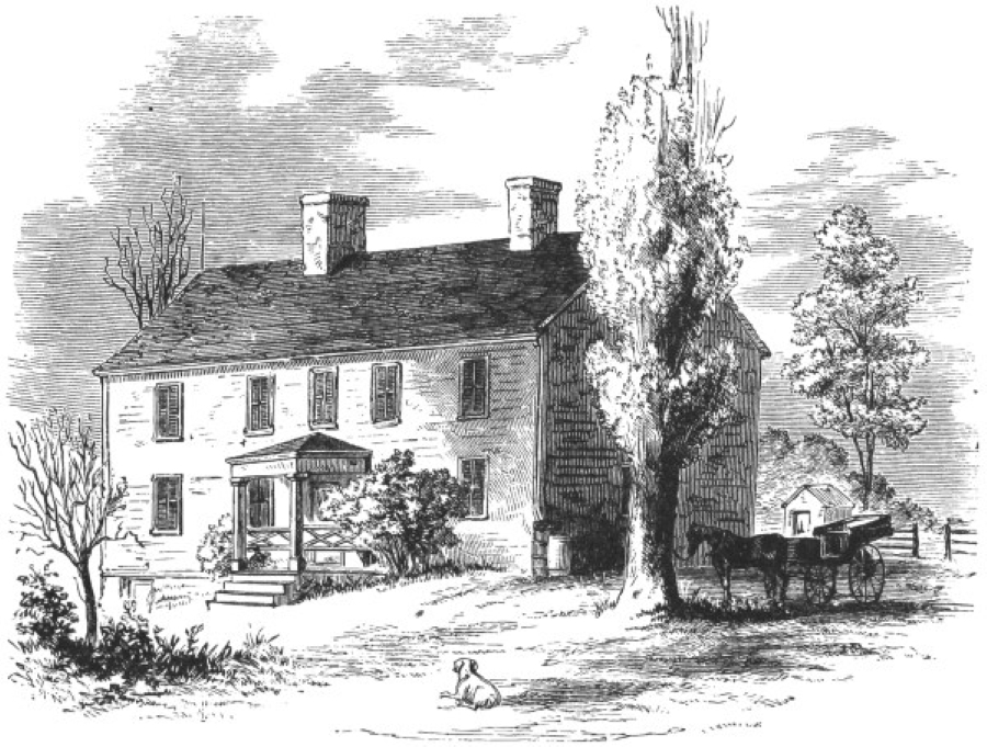 House where General Charles Lee was captured