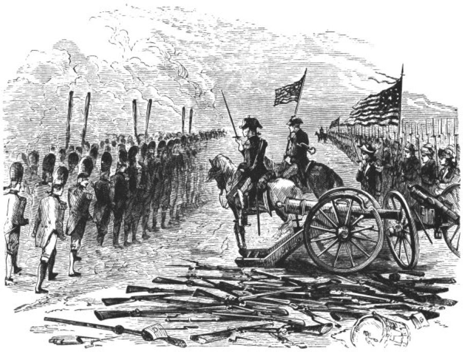 The Capitualtion at Yorktown