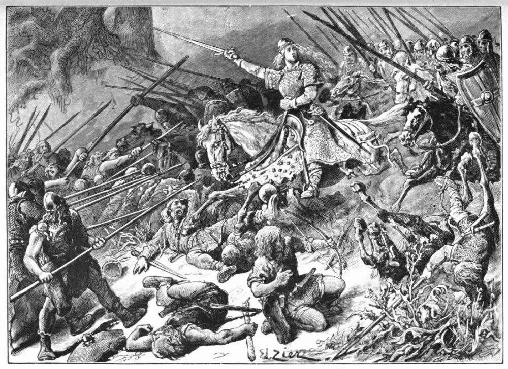 The 'Lady of the Mercians' fighting the Welsh.jpg