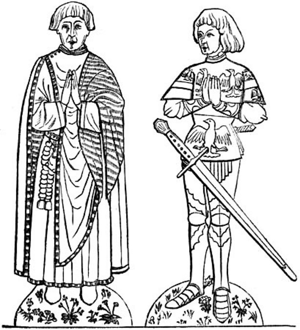 Monumental Brass of Alderman Field and his Son, a.d. 1474.jpg