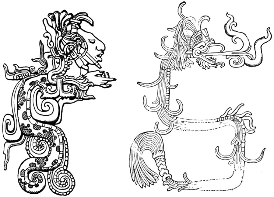 Typical Elaborated Serpents of the Mayas.jpg