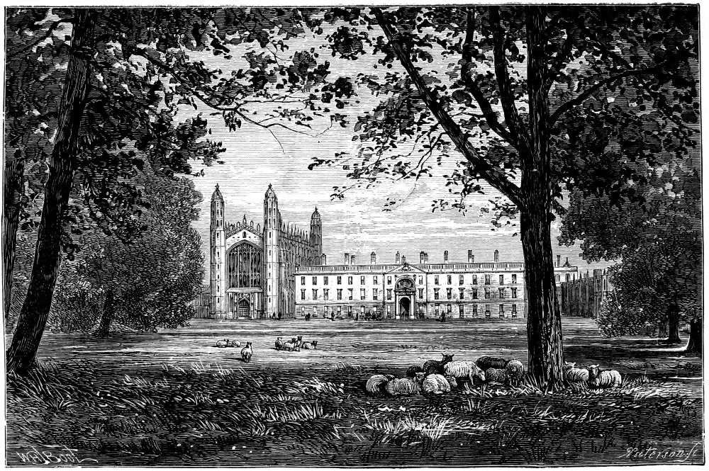 King’s College, Cambridge, from the 'Backs'