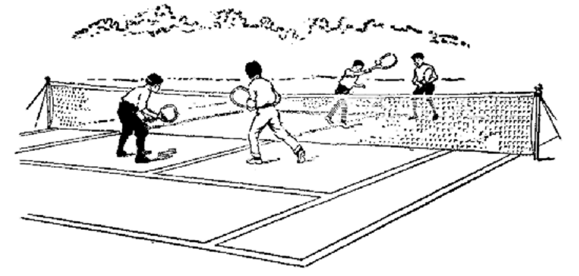 A game of doubles in lawn tennis.png