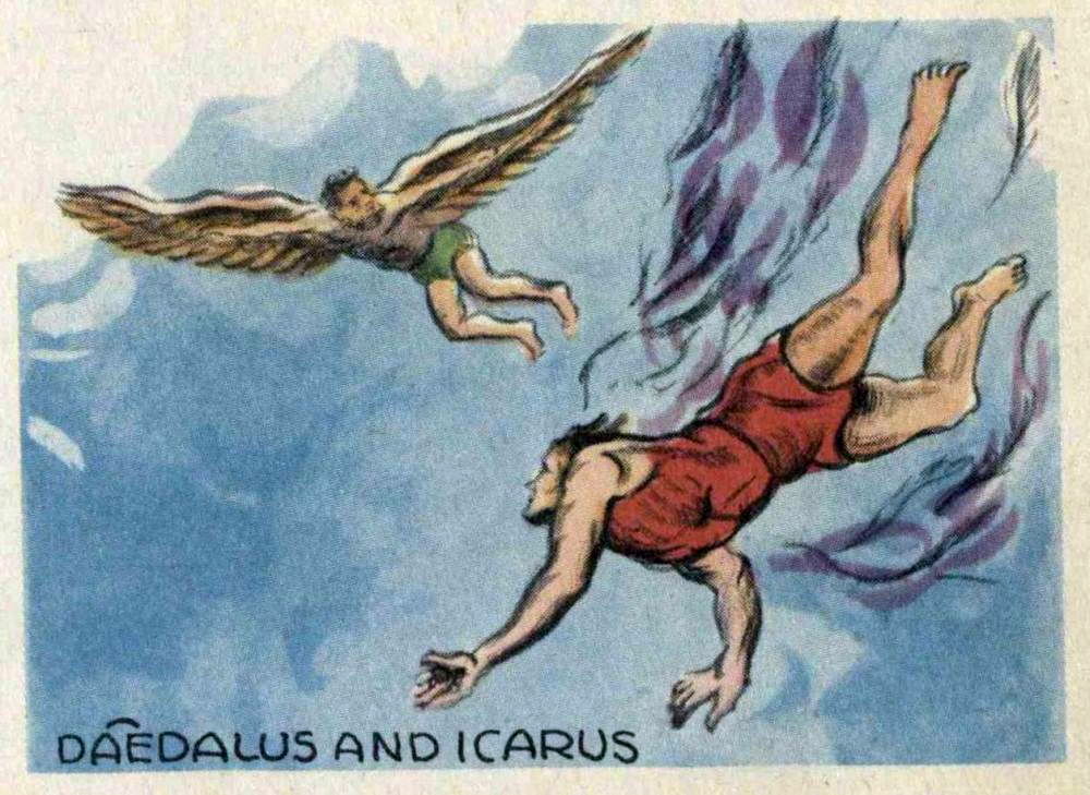 daedulus and icarus story original latin