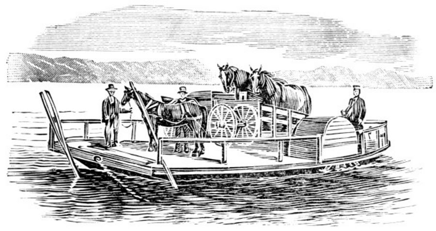 Horse-boat at Empy’s Ferry, Osnabruck, Ontario.jpg