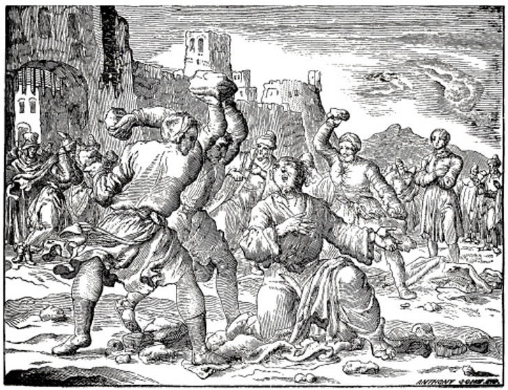 Stoning of Stephen, the first Christian martyr.jpg