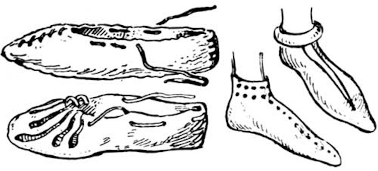 Anglo-Saxon and Norman shoes.jpg