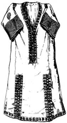Garment formerly worn by Greek brides